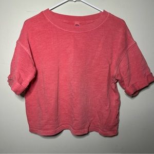 Cozy Pink Crop Top